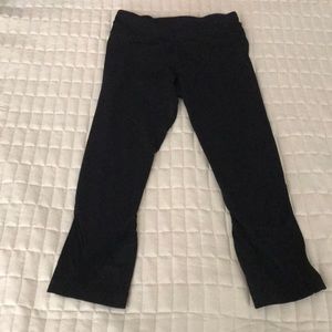 Lululemon black leggings , 25”